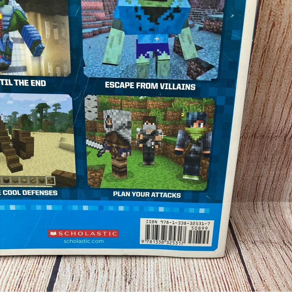 MINECRAFT: 100% Unofficial Stay Alive In Minecraft Book Scholastic Game Master